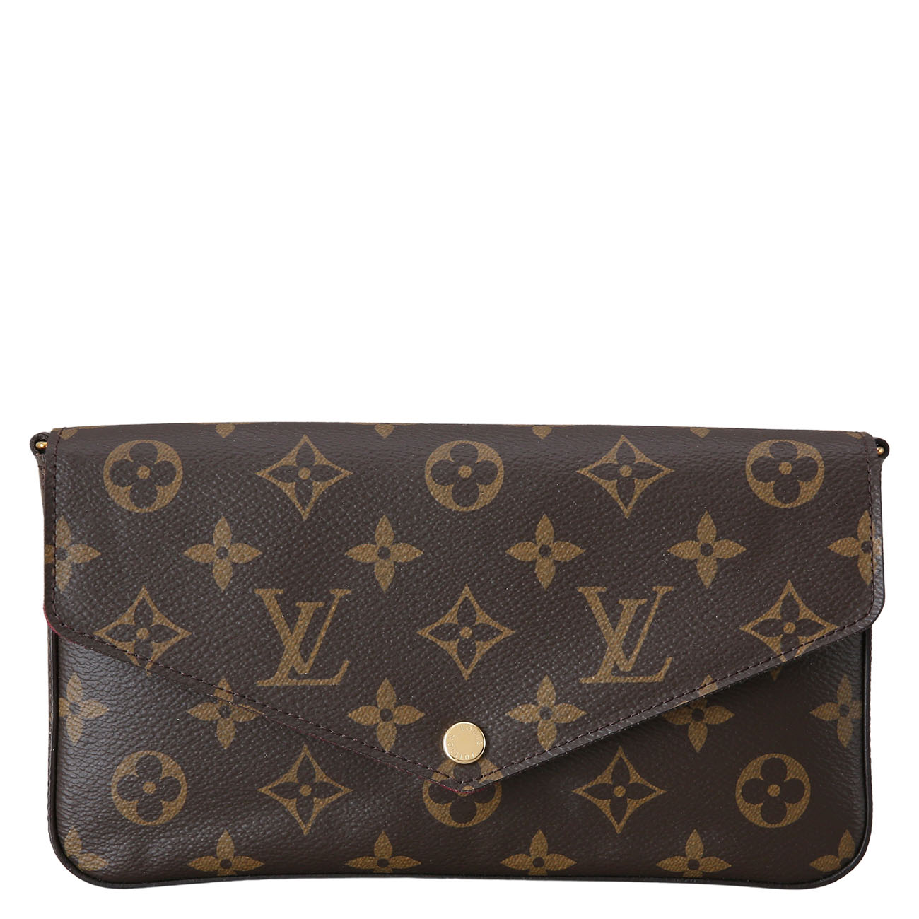 LOUIS VUITTON(USED)루이비통 모노그램 체인 월릿 크로스백
